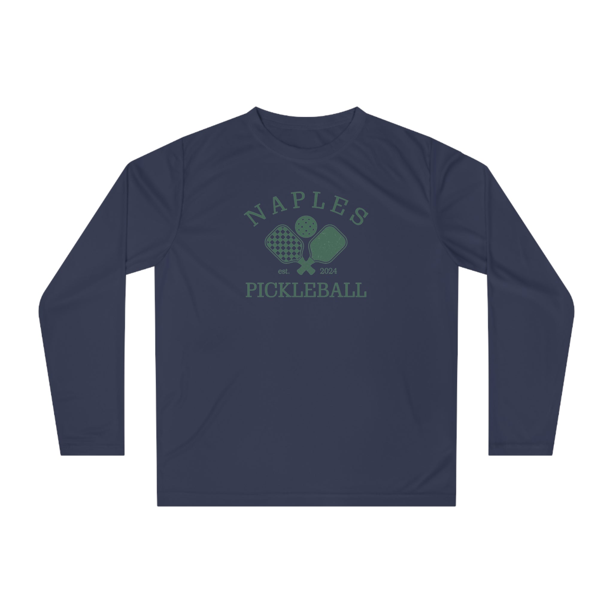 Naples Pickleball Long Sleeve Shirt - Dry Fit