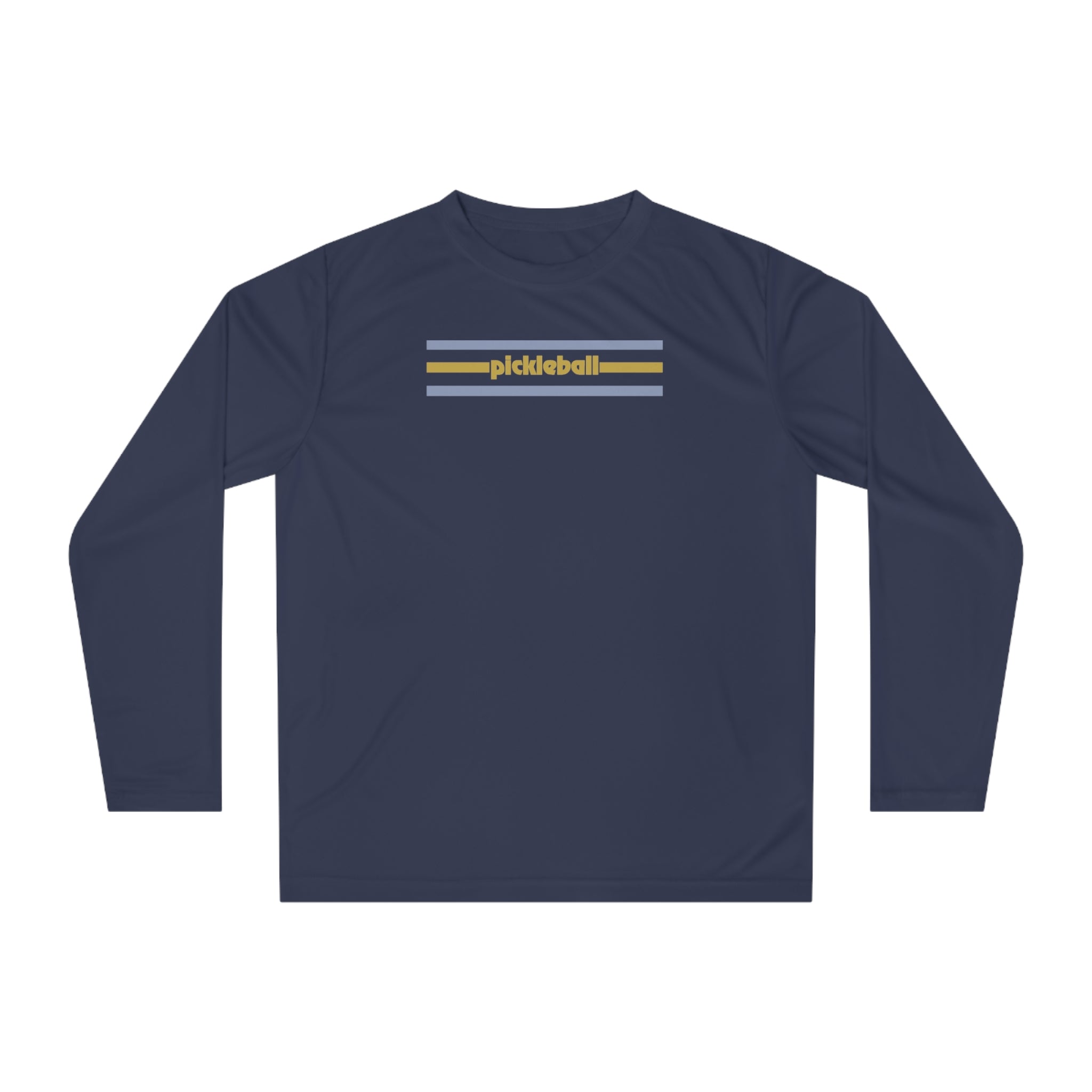 Multi Line Pickleball Long Sleeve Shirt - Dry Fit